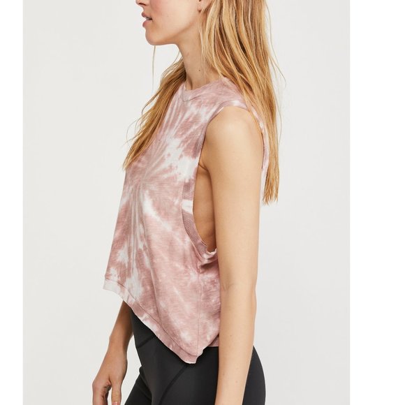 🎉LAST CHANCE🎉 NWT FP Movement Love Tank Tie Dye / Fireside Combo - Picture 4 of 6